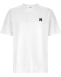 Maison Kitsuné - T-Shirt Fox Head - Lyst