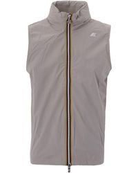 K-Way - Gilet Valen Stretch Lt - Lyst