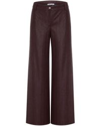Patrizia Pepe - Pantalone Ecopelle Wood - Lyst