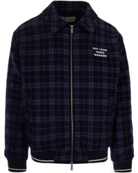Drole de Monsieur - Giubbino Flannell Check - Lyst