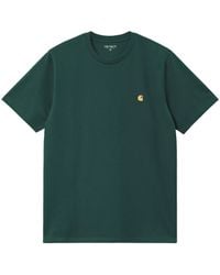 Carhartt - T-Shirt S/S Chase Dark Fir - Lyst