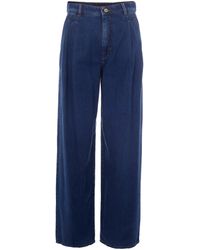 Max Mara - Relaxed High Rise Jeans - Lyst