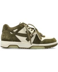 Off-White c/o Virgil Abloh - Out Of Office Calfskin Suede Sneakers - Lyst