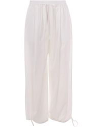 Weekend by Maxmara - Regular Drawstring Pants - Lyst