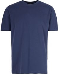 Herno - Superfine Jersey T-Shirt With Crew Neck - Lyst