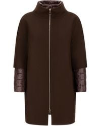 Herno - Mock Collar Trench Coat - Lyst
