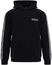 EA7 - Felpa Cappuccio Logo - Lyst
