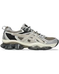 Asics - Layered Design Sneakers With Translucent Sole - Lyst