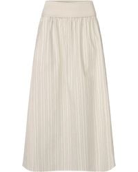 Samsøe & Samsøe - Sathea Bone St. Skirt - Lyst