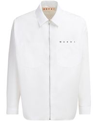Marni - Zip-Up Shirt - Lyst