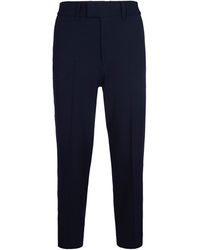 Paolo Pecora - Pantalone Stretch Blu - Lyst