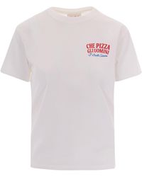 MC2 Saint Barth - Graphic Crew Neck T-Shirt - Lyst