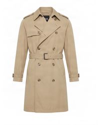 BOSS - Trench Idrorepellente Dark - Lyst