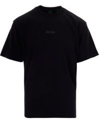 BOSS - T-Shirt Jersey Logo - Lyst