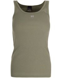 Pinko - Solid Round Neck Top - Lyst