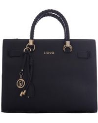 Liu Jo - Borsa Satchel M Nera - Lyst