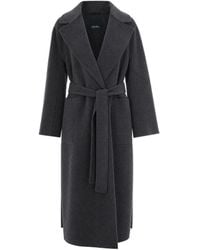 Max Mara - Belted Wool Wrap Coat - Lyst