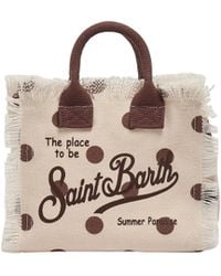MC2 Saint Barth - Borsa Vanity Mini Regular Pois - Lyst