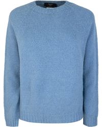 Weekend by Maxmara - Solid Crew Neck Sweater - Lyst