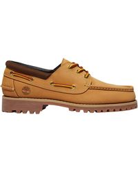 Timberland - Scarpa Da Barca Wheat Nubuck - Lyst