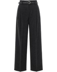 Max Mara - Pantalone Cocco Antracite Melange - Lyst