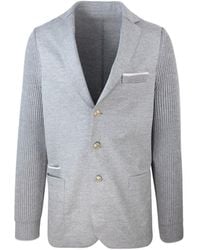 Eleventy - Single-Breasted Jacket - Lyst