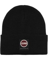 Colmar - Cappello Con Risvolto Nero - Lyst
