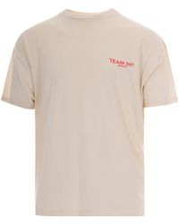 REPRESENT 247 - T-Shirt Oversize 247 Cream - Lyst