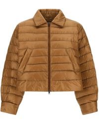 Herno - Ultralight Camel Cape - Lyst