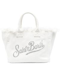 MC2 Saint Barth - Borsa Vanity Strass - Lyst
