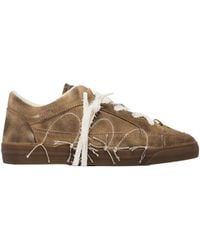 Santha - Sneakers Love Cut Destroyed Taupe - Lyst