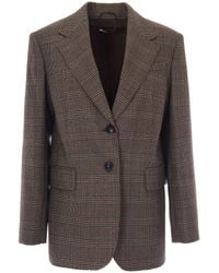 Max Mara - Notched Lapel Blazer - Lyst