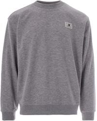 New Balance - Felpa Woven Label Crew Athletic - Lyst