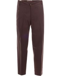 BRIGLIA - Pantalone Manhattan Marrone - Lyst
