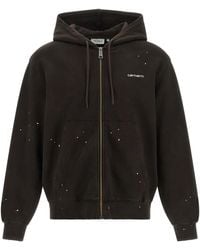 Carhartt - Paint-Splatter Zip-Up Hoodie - Lyst
