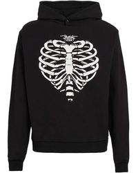 PHOBIA ARCHIVE - Felpa Rib Heart Nera - Lyst