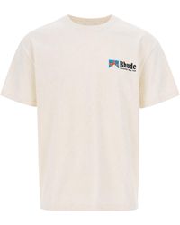 Rhude - Logo T-Shirt - Lyst