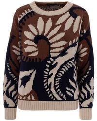Weekend by Maxmara - Chic Leather Sweater For - Lyst