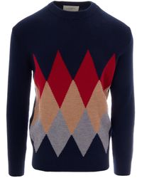 Ballantyne - Maglia Diamond Blu - Lyst