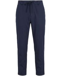 BOSS - Drawstring Tapered Trousers - Lyst