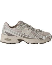 New Balance - Sneakers 740 Natural - Lyst