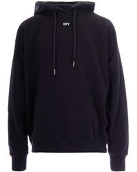 Off-White c/o Virgil Abloh - Logo Hood Sweatshirt - Lyst