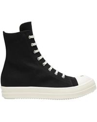 Rick Owens - Tower Canvas High-Top Sneakers - Lyst
