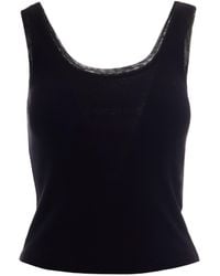 Patrizia Pepe - Sleeveless Top - Lyst