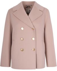 Max Mara - Cappotto Margot Rosa - Lyst