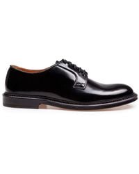 Doucal's - Derby Pelle Nera - Lyst