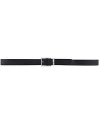 Emporio Armani - Cintura Reversibile Eeagle Embossed - Lyst