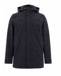 Woolrich - Parka Softshell Melton - Lyst