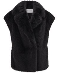 Stand Studio - Faux Fur Vest - Lyst
