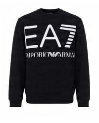 EA7 - Felpa Logo Series - Lyst